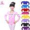 Colorful Ballet Leotards Coat High Waist Dance Wear Girls Long Sleeve Gymnastics Leotards Overalls