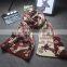 Latest design superior quality cheap acrylic knit scarf