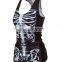 Manufacturer sale attractive style fashion skeleton sleeveless rock T-shirt