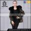 Army style man and women real raccoon fur removable lining parka
