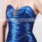 Grace Karin New Style Sleeveless Blue Full-Length Mermaid Prom Dresses 2015 CL4366