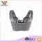Gray fashion design breathable elastic women cotton sport bra