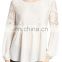 MIKA2466 White Lace Loose Top