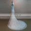 Terse Fish Cut Sweet Heart Cap Sleeve Lace Wedding Party Dress