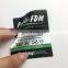 Custom polyester printed ribbon satin care labels for garment