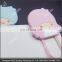 cute new silicone and metal couples bookmark custom decoration promotion gift
