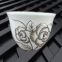 Wholesale china manufacturer high quality golden decal hot sale ceramics cawa cup