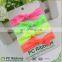 FOE knotted elastic hairband hair ties many colors