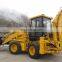 China factory hydraulic WZ30-25 small backhoe loader