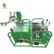 Small gasoline engine rock drilling machine for coring and small home well
