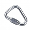 Heavy duty Multipurpose Stainless Steel Snap Hook Quick Connection Link Ring Carabiner With Screw Lock