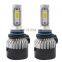 9006 HB4 1500W 225000LM COB LED Headlight Kit Hi/Lo Light Bulbs 6000K For Honda Mitsubishi