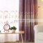 Elegant floral embroidered blackout window curtains for living room custom size