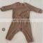 Baby  Ribbed Baby kids Bodysuits Belted long Pants Baby Clothing