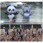 Inflatable Character Good Blow Up Panda And Koala Bear With LED