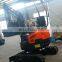 chinese minibagger 2t mini excavator with rubber track 2 ton