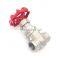 3/4 handwheel stainless steel 316 female thread gate valve kitz dn25