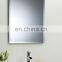 Frameless oval bathroom large silver mirror sheet glass