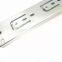 GXS4512 High Quality 45mm Width Rough surface With Line 3 Fold  Ball Bearing Drawer Slide Furniture Channels