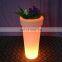 Fashion popular desk light flower planter pots with water gauge