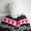 wholesale fashion cheap winter acrylic custom knit hat