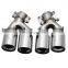 Performance Tip Silencers for BMW 5 Series G30 G38 Exhaust Tip
