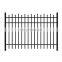 hot sale Xinhai #5 H 5 ft * W 6 ft Galvanized and power coated steel ornamental fence panel