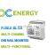 DC digital solar energy power panel meter monitoring system