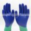 13 gauge polyester blue nitrile smooth coating gloves
