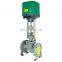 proportional single seat electric steam heat transfer oil temperature automatic control pressure flow electric control valve