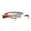 Topwater popper lures 12g 8cm lifelike hard bait fishing lures for sea fishing freshwater fishing
