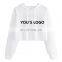 Custom brand umbilical hooded sweater Amazon independent station fashion trend foreign trade women's hooded sweater