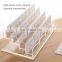 16 Slots Acrylic Business Cards Holder Cards Holder for Desk