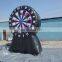 Outdoor sport games giant inflatable soccer dart board for kids