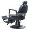 Antique Massage Barber Chair Durable Portable Pink Synthetic Leather Salon Furniture for Sale