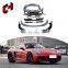 Ch Upgrade Bumper Taillights Grille Front Bar Rear Bar Svr Cover Headlight Body Kits For Porsche 718 2016-2018 To Gts