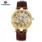 FORSINING 203-1 Men Automatic Mechanical Leather Watch High Quality