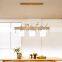 Nordic Loft Kids Room Hanging Lamp Wood Birds Glass Pendant Light Modern Kitchen Chandelier