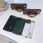 Classic Vintage Crocodile Skin Mobile Cell Phone Case Bracket Wrist Strap Leather For Iphone 7 8P X Xr 11 12 13 14 Pro Max