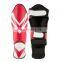 Shin Kid Adult Universal Black Professional PE Hard Shell Sports Hockey Shin Guards Shin Pad