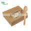 Natural biodegradable bulk birch wood spoon / forks / knives disposable wooden cutlery Flatware Sets