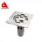 Polished surface stainless steel round floor drain cover