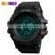 Army green smart watch custom pressure monitor 2018 skmei 1358