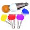 smartphone controlled led bulb RGB brightness color changeable E27 6w zigbee led lighting