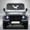 truck part auto parts exterior accessories abs plastic silver front bumper grill pirrilla fit for land rover defender