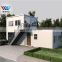 low cost prefab mobile modular cabin storage container house flat pack living container house single house with toilet