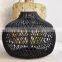 Handwoven Rattan Lampshade rattan pendant light wicker ceiling light decor vietnam cheap wholesale