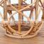 Vietnam supplier Candle Holder Rattan Natural Lantern 100% Eco-friendly Candlestick Holder in Bulk Handicraft European Style