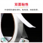 Double sided non-woven tissue adhesive tape