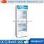 Large soda drinks bar cooler, glass door can beverage refrigerator